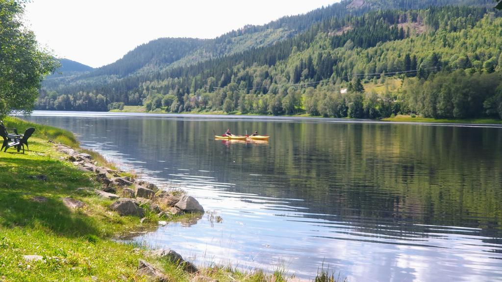 Holmset Camping And Fishing Namdalseid Exterior photo